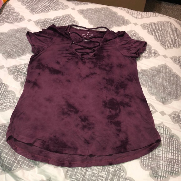 American Eagle Outfitters Tops - American Eagle Soft & Sexy T (tie dye)